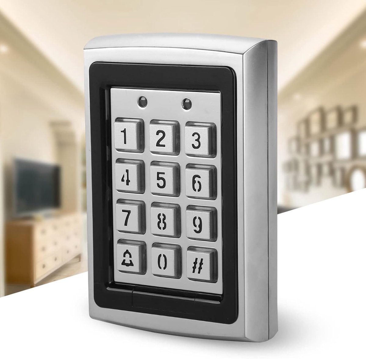 Contactless Door Controller, Password Access Control Card Reader Wiegand 26 Access Controller Backlit Password Access - ShopVlot