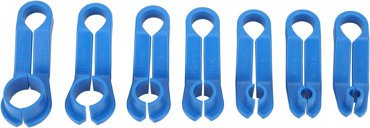 Qiilu Fuel Line Removal Tool, 7 Pieces/Set AC Fuel Line Disconnect Tool Replacement for with automatic transmission - ShopVlot