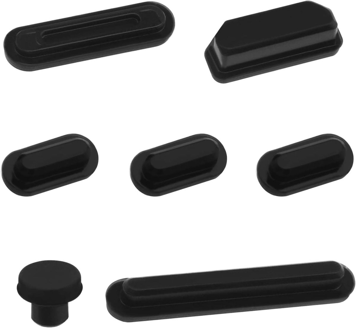 7 Pieces Dust Plugs Set Compatible with MacBook Pro 14 Inch 16 Inch Laptop Port Silicone Protection Anti Dust Plugs - ShopVlot