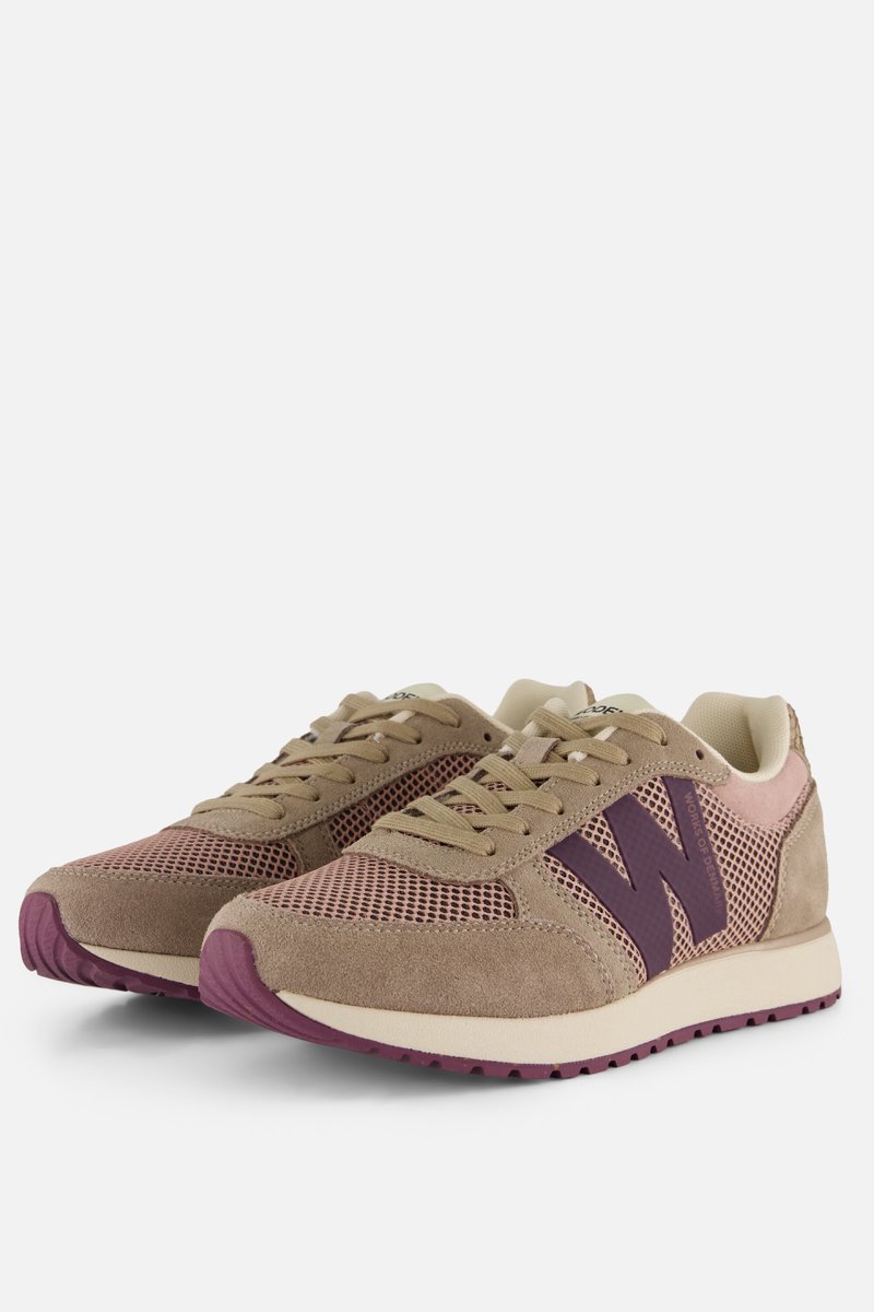 Woden Ronja Icon Sneakers beige - Maat 38