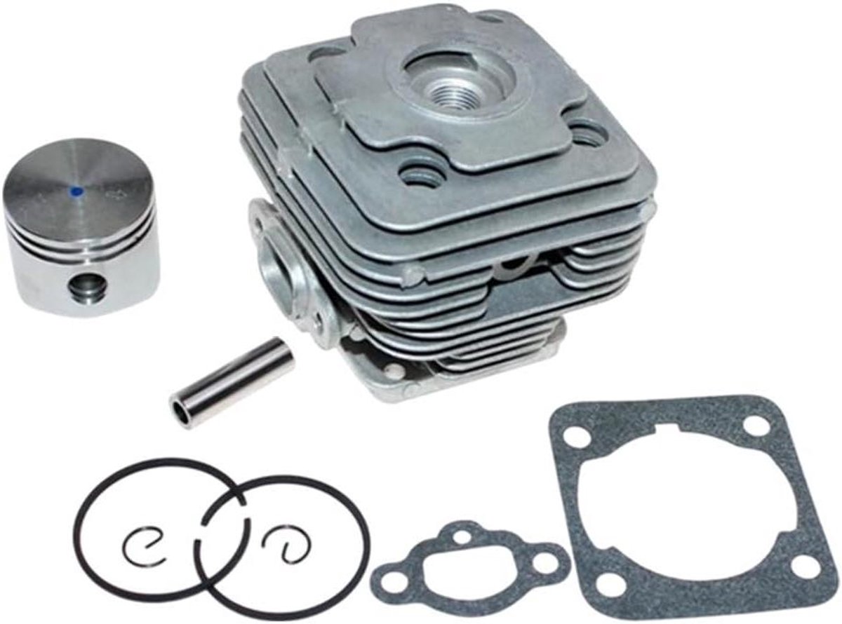 Cilinder Zuiger Kit - Motor Onderdeel Bosmaaier - Bosmaaier Reparatie - 40mm Diameter - 40mm - Metaal