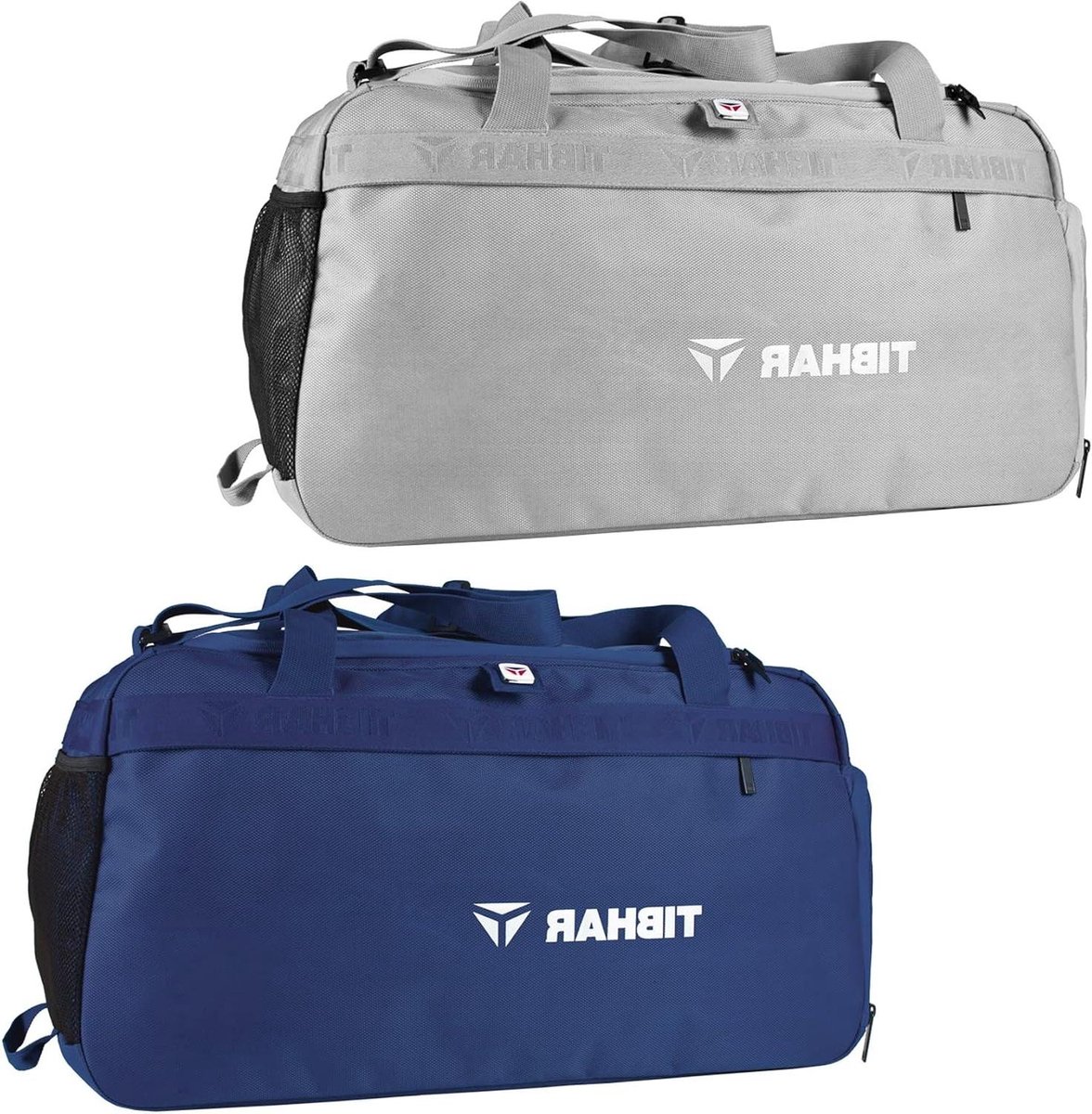 Tafeltennis Tas - Sporttas Trainingstas - Sport Spullen Opbergen - Zijvakken Netstof - 62 x 33 x 29 cm - Grijs