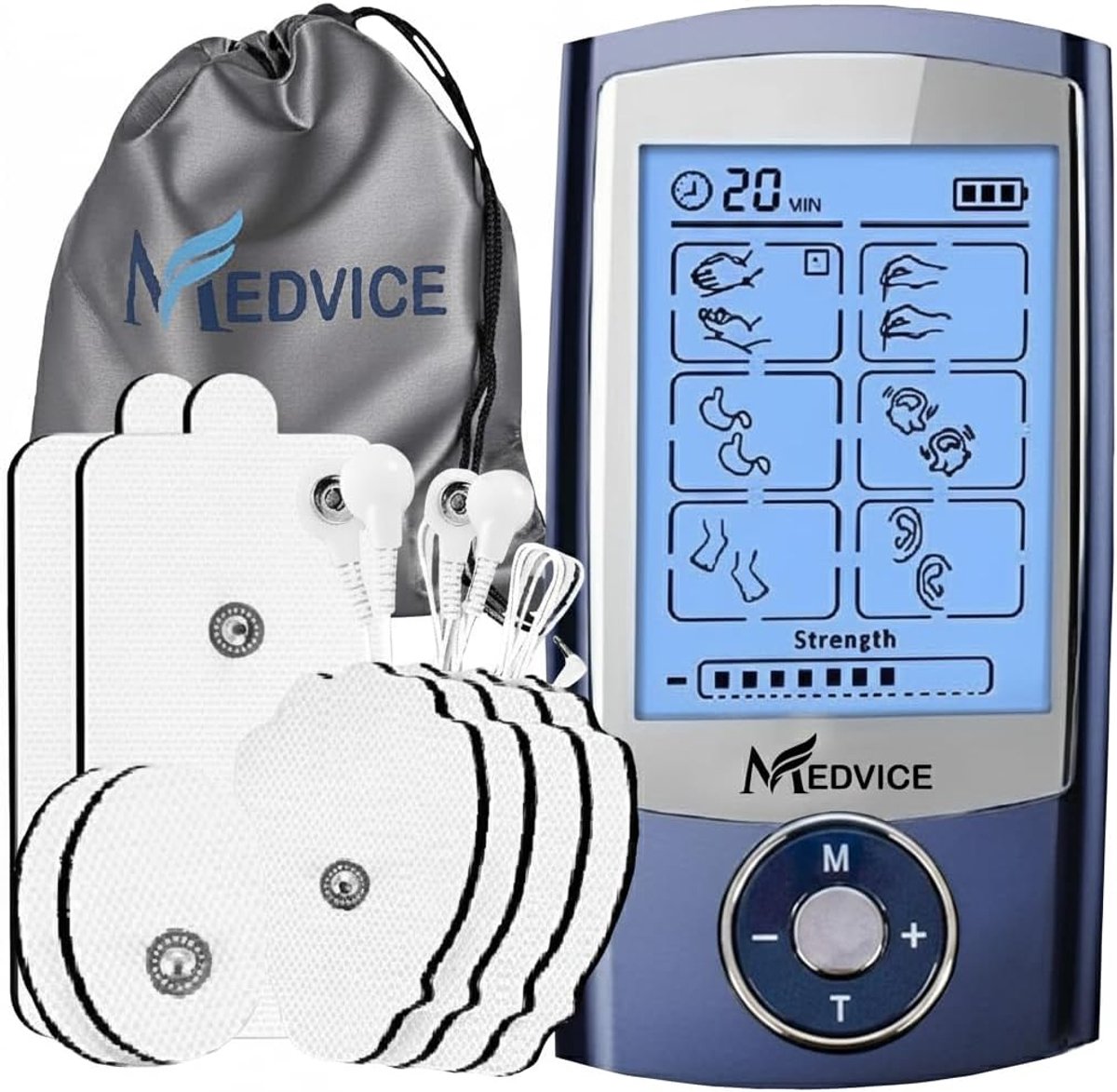 SnelShoppen - EMS Spierstimulator, Elektronische Abdominale Trainer, Fitnessband, USB Oplaadbaar, LED Display, Spieropbouw en Vetverbrandingsapparaat