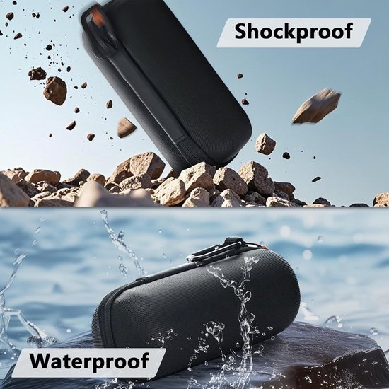 Hard Travel Protection Case voor JBL Charge 4 en Charge 5 - Bescherming, Draagbaar en Duurzaam voor Bluetooth Speakers van Merkloos — afbeelding 4