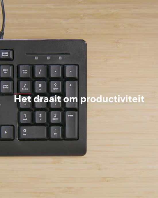 Trust Primo - Bedraad Toetsenbord - Full-size - Stille Toetsen - Morsbestendig - QWERTY US - Zwart