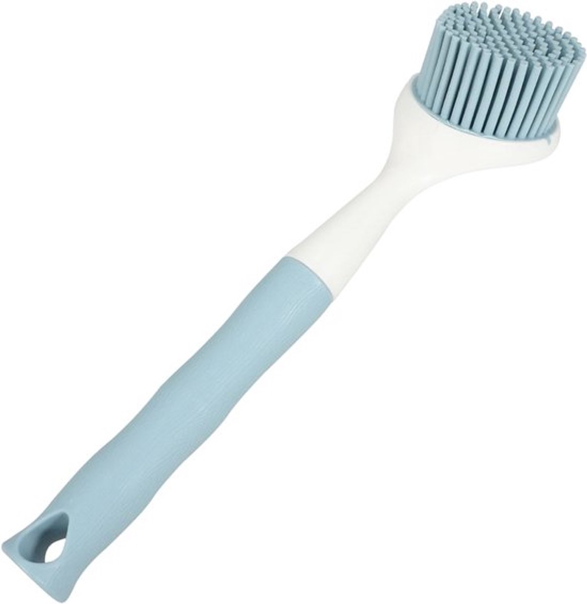 Siliconen Potborstel voor Keuken en Afwas - Schuim Exfoliator, Vaatwasserborstel en Panborstel in Blauw