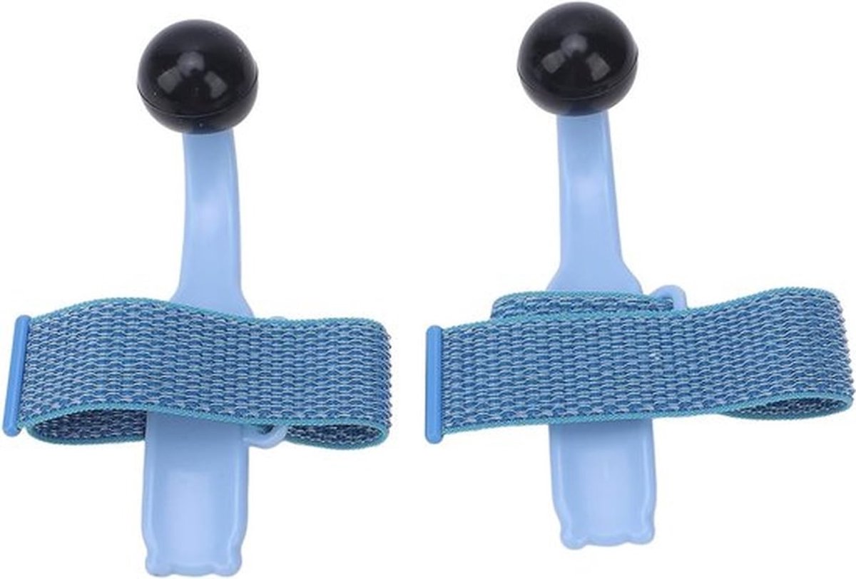 Piano Vingersteun voor Correctie van Houding, Sterke Rubber Post voor Pianospel, Blauw, Ideaal voor Oefening