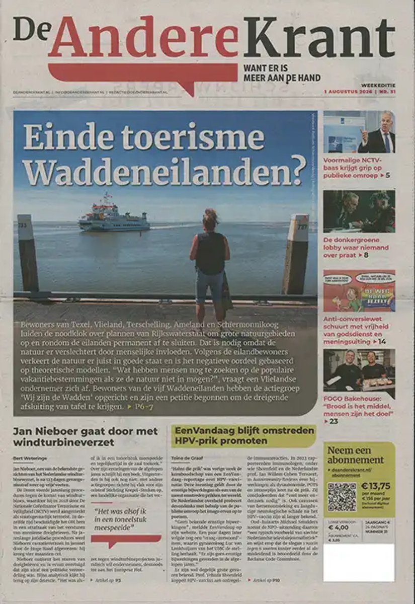De Andere Krant - 31 2026