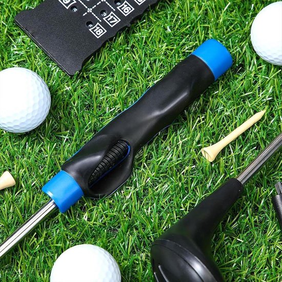 Golf Grip Trainer - Swing Armband Oefen tool - Golf Swing Verbeteren - Juiste Grip Leren - 15.5 cm - Blauw — afbeelding 4
