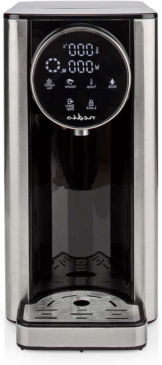 Heetwaterdispenser - Direct warm water - Snel warme drank - Snelle opwarming - 27 Liter tank - Zwart