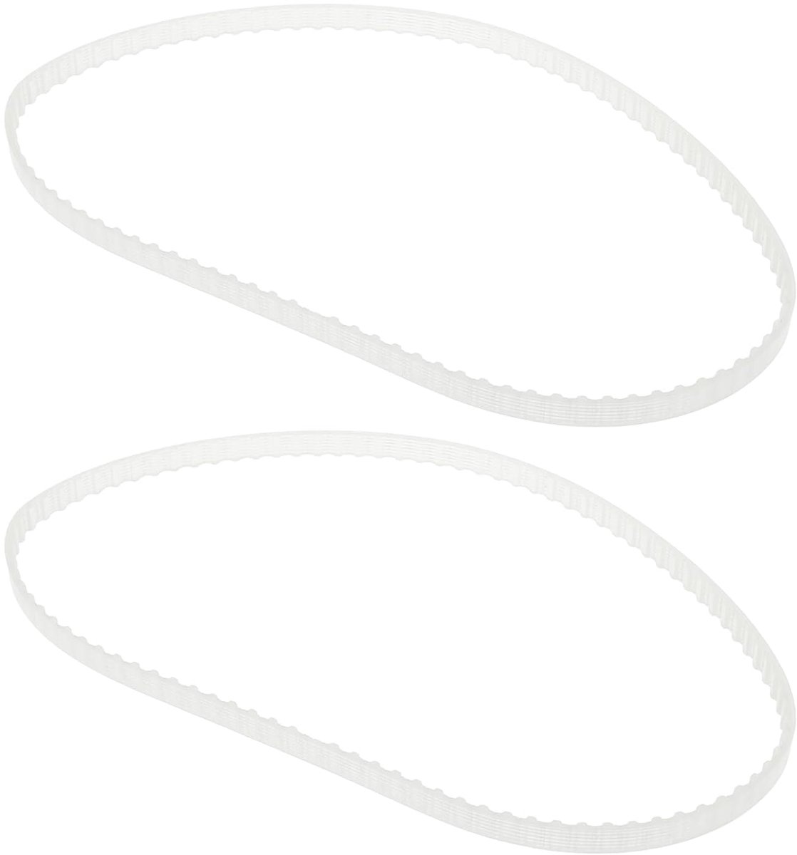 SnelShoppen - 2Pcs Mini Draaibankriem 1.5M X 94 Tanden Polyurethaan Timingriem voor 8 X 14 Mini Draaibank, 6mm Breed, Duurzaam en Flexibel