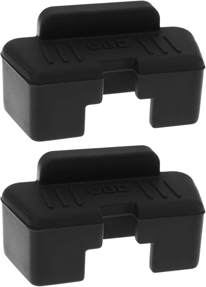 2Pcs OBD Protective Case 42x21x19mm Diagnostic Port Silicone Cover for Most Cars - ShopVlot