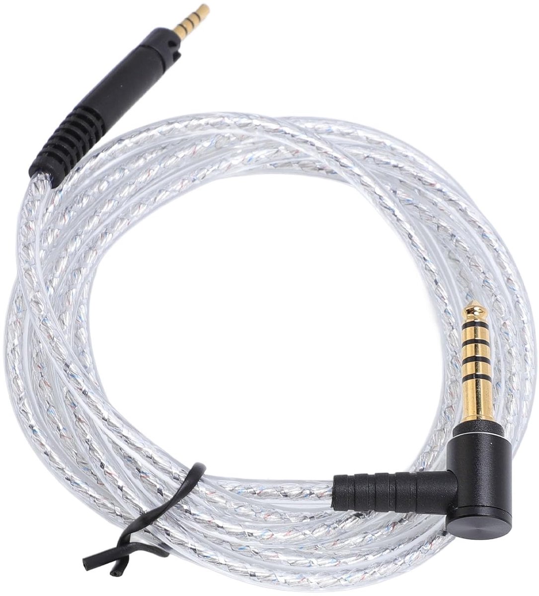 SnelShoppen - Premium Silver Plated Gebalanceerde Hoofdtelefoon Kabel 2.5mm naar 4.4mm | Vervangende Audiokabel voor HD599, HD598, HD558, HD518, HD569