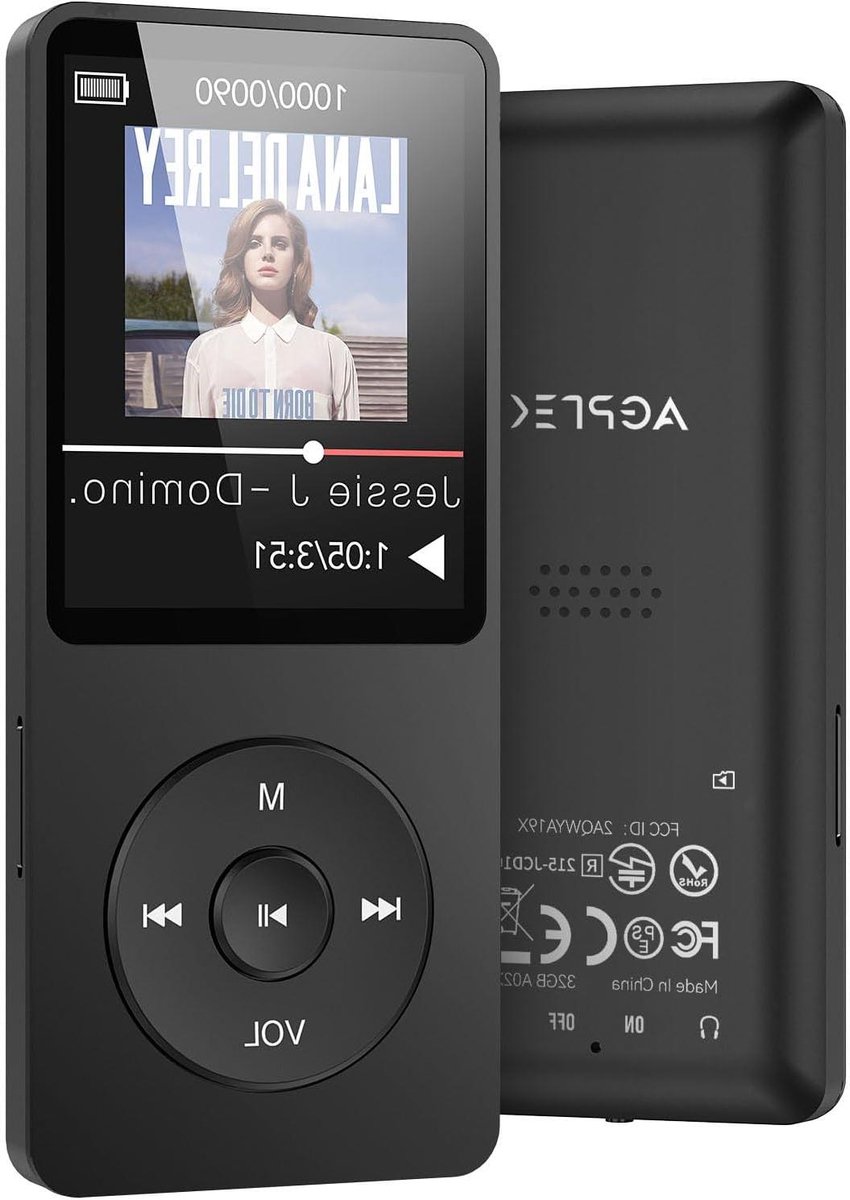 Draagbare Muziekspeler - Digitale Audio - Sporten Onderweg - Ingebouwde Luidspreker - 32 GB Opslag - Zwart
