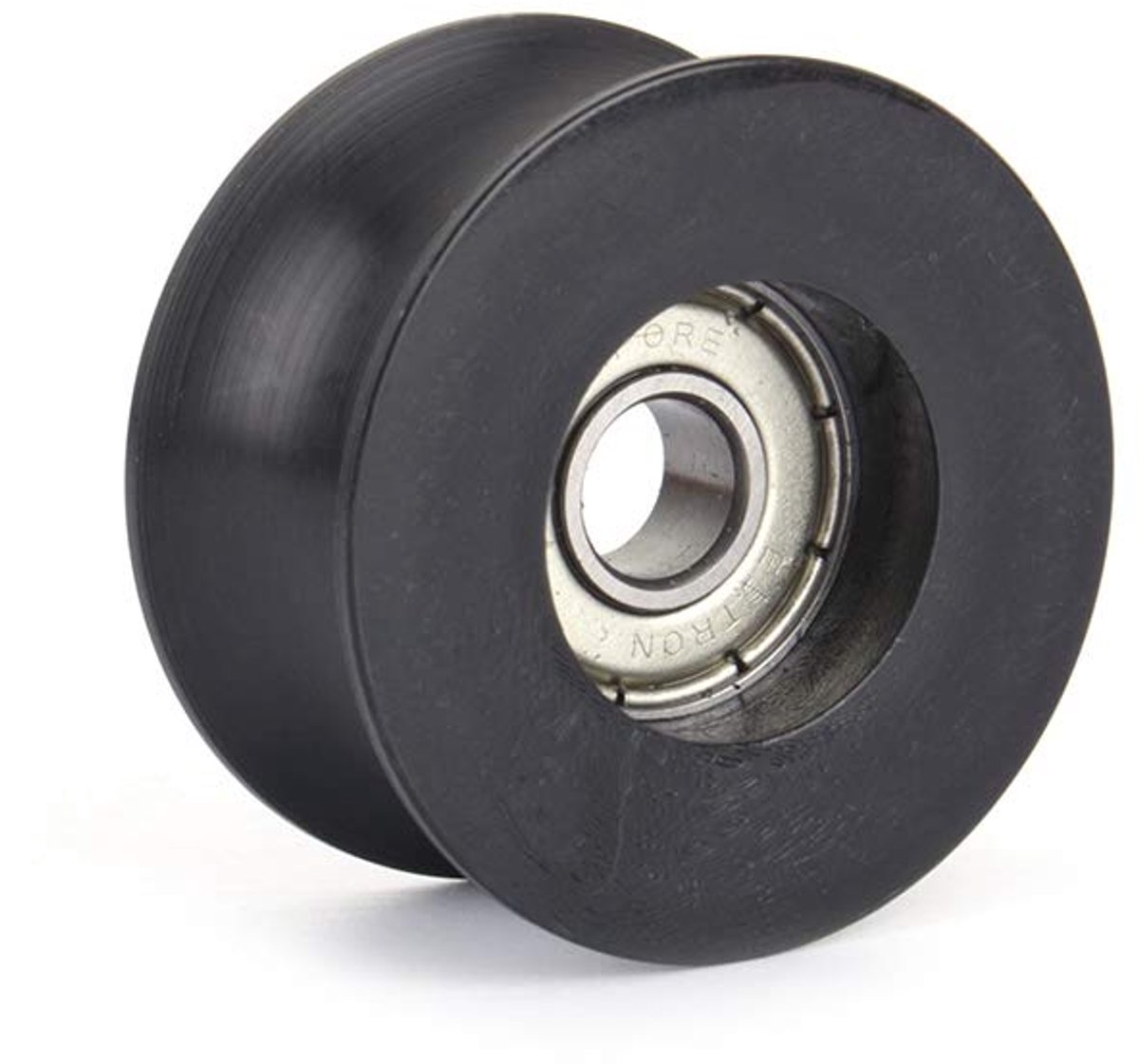 SnelShoppen - U Groef Pulley 8x40x20.5mm Nylon Rollende Pullywielen met Lager, Diepe U-Groef Ontwerp voor Mechanische Toepassingen, Deuren en Meer