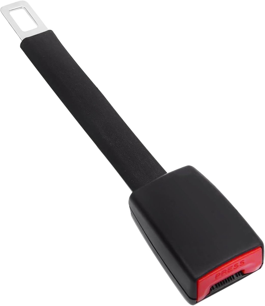 SnelShoppen - Auto-accessoires voor interieur, zwart, geschikt voor 95% van alle auto's, premium ABS + legering, 1 stuk, eenvoudig aan te sluiten, duu