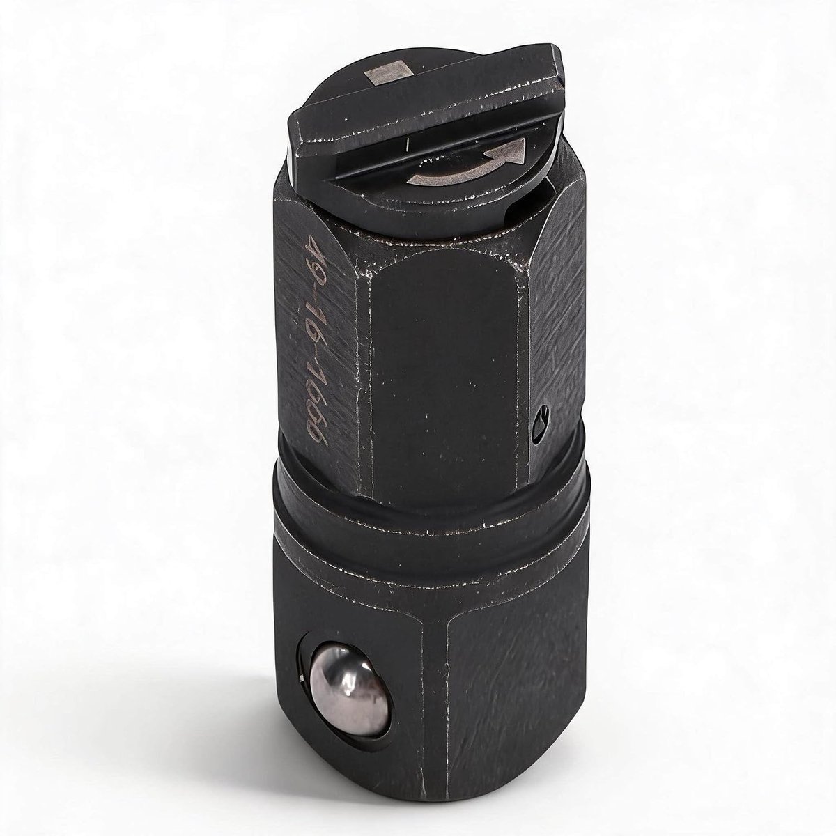 SnelShoppen - Carbon Staal Ratchet Anvil Adapter met Verbeterde Antislip Design voor M12 FUEL INSIDER Box Ratchet, 1/2 inch, Duurzaam en Gebruiksvrien