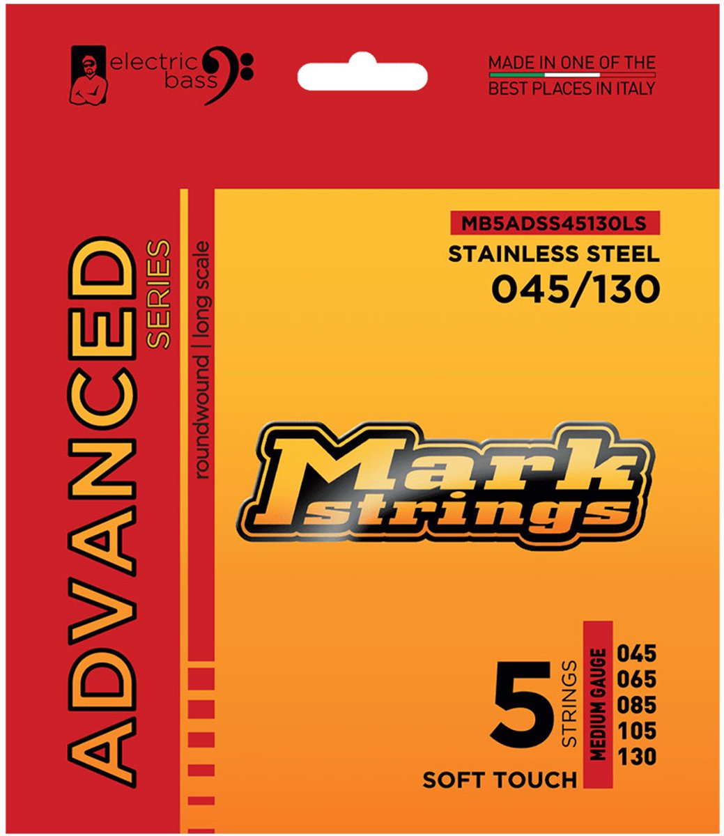 Markbass MB5ADSS45130LS Advanced Series Soft Touch Bassnaren 5-Snarig (45-130)