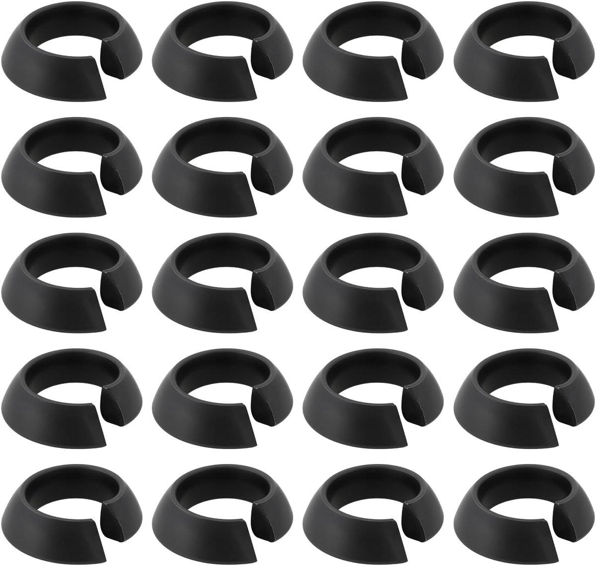 SnelShoppen - 20 Stuks Bout Opening Veerring Wasmachine 074361 0743133 26x14.5x6mm Geschikt voor Vrachtwagens Graafmachines Tractoren