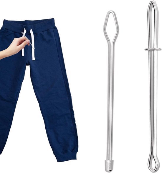 Set van 2 DIY Trekkoord Trekker Clips voor Hoodies, Broeken en Jassen - Handige Naaiaccessoires voor Vervanging en Creatief Gebruik