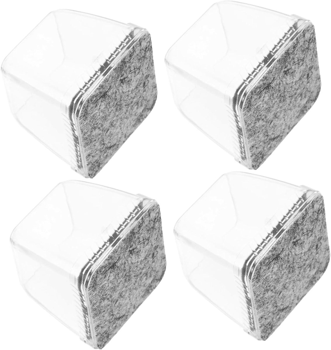 Stoelpootdoppen - Meubeldopjes Vloerbeschermers - Vloeren Beschermen - Zonder Krassen - 4 cm - Transparant