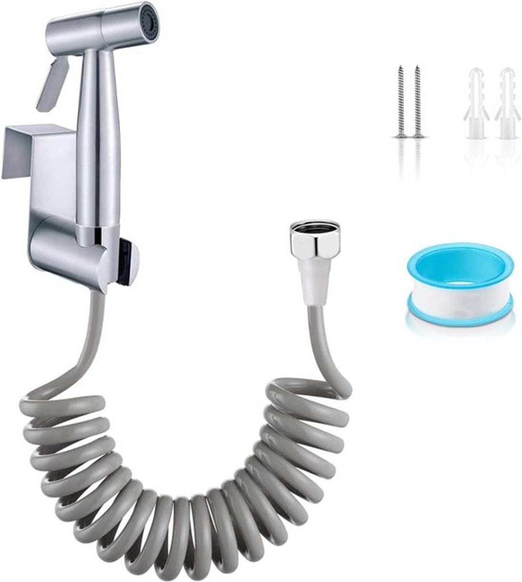 Draagbare Bidet Sprayer voor Toilet, Handdouche voor Persoonlijke Hygiëne en Badkamerreiniging, Ideaal voor Gezinsgebruik en Milieuvriendelijk Schoonmaken