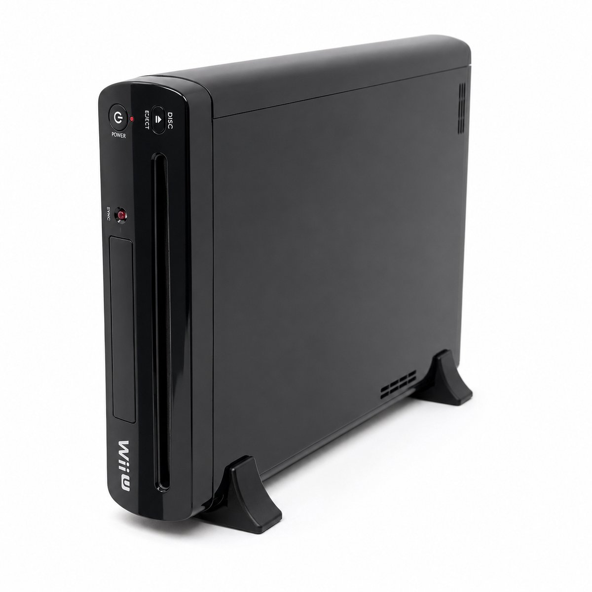 Verticale Houder Geschikt Voor Wii U - Verticale Console Standaard - Stabiele Voetjes - Set Van 2 - Zwart - Anti-Slip - Ruimtebesparend - Verticale Console Voetjes - Perfecte Pasvorm