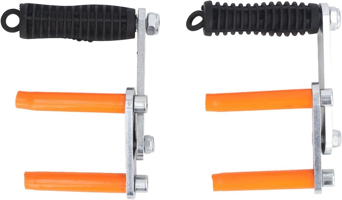 Paneeldrager - Handvat Lifter - Materiaaldragers - 115kg Draagkracht - 53mm Opening - Zilver