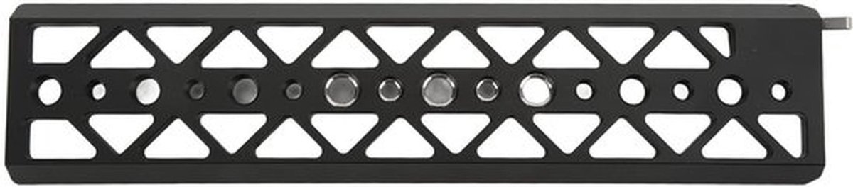 Zwaluwstaartplaat Lichtgewicht - 3/8 en 1/4 inch Schroefgaten - Montage Statief - Accessoires - Schokbestendig - Cameraplaat