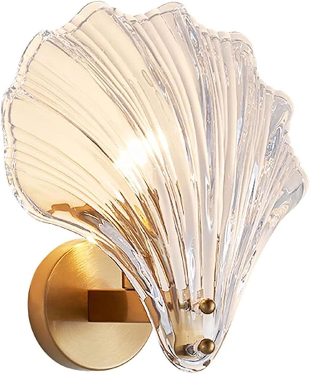 Kristallen Wandlamp - Muur Sconce - Sfeervol Interieur - Metaal en Glas - 22 cm Hoog - Helder