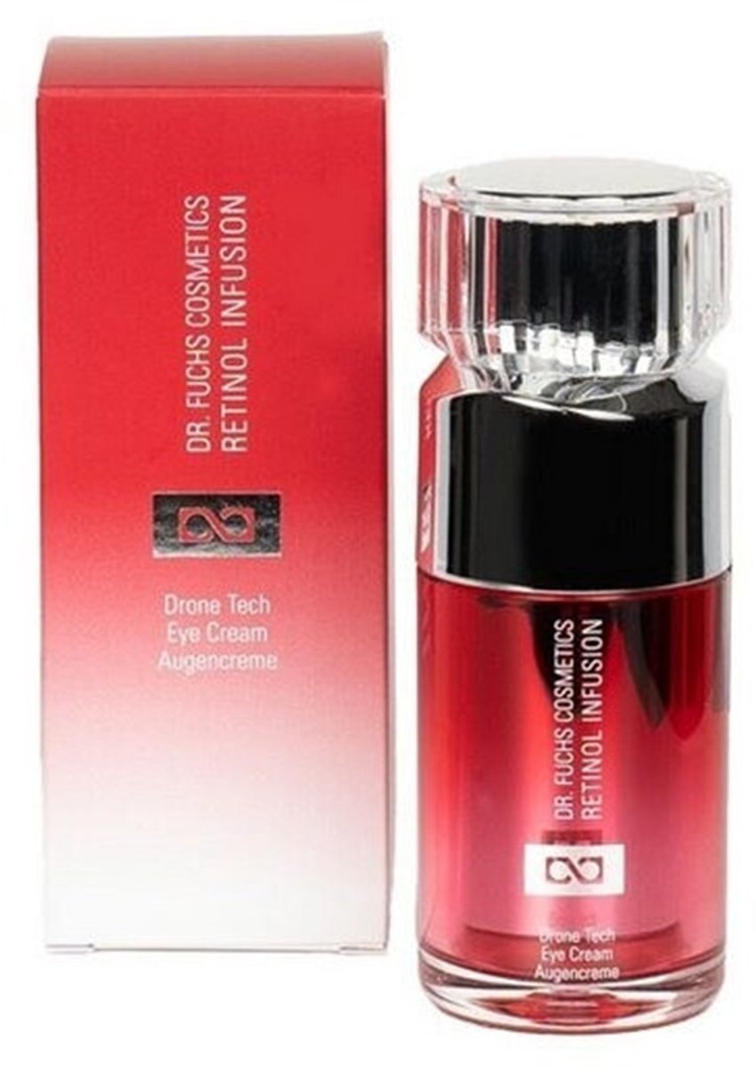 Dr. Fuchs Cosmetics Retinol Infusion - Oogcreme met Retinol - Drone Tech - Anti-aging Oogverzorging - 15 ml