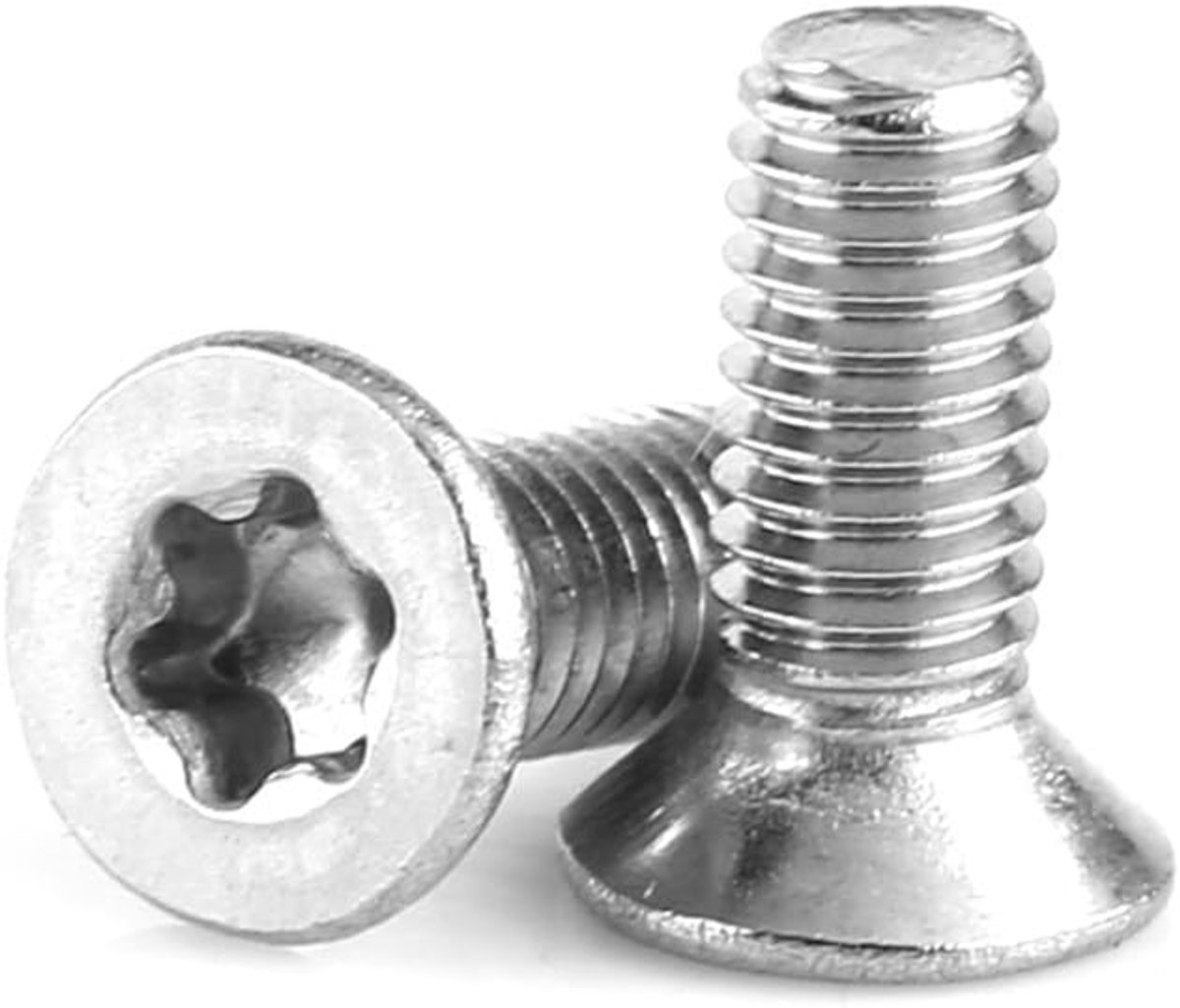 SnelShoppen - M3 Ster Schroeven met Torx Aandrijving, Verzonken Platte Kop, 50 Stuks - Ideaal voor Thuis, Klussen, Meubels, en Tuinprojecten