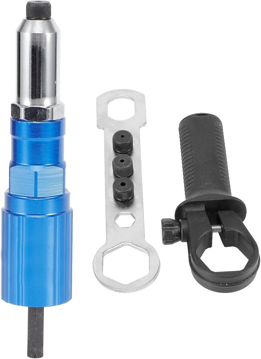 Rivetpistool elektrisch - sterke verbinding - veelzijdige toepassing - ideaal voor doe-het-zelf projecten - ShopVlot
