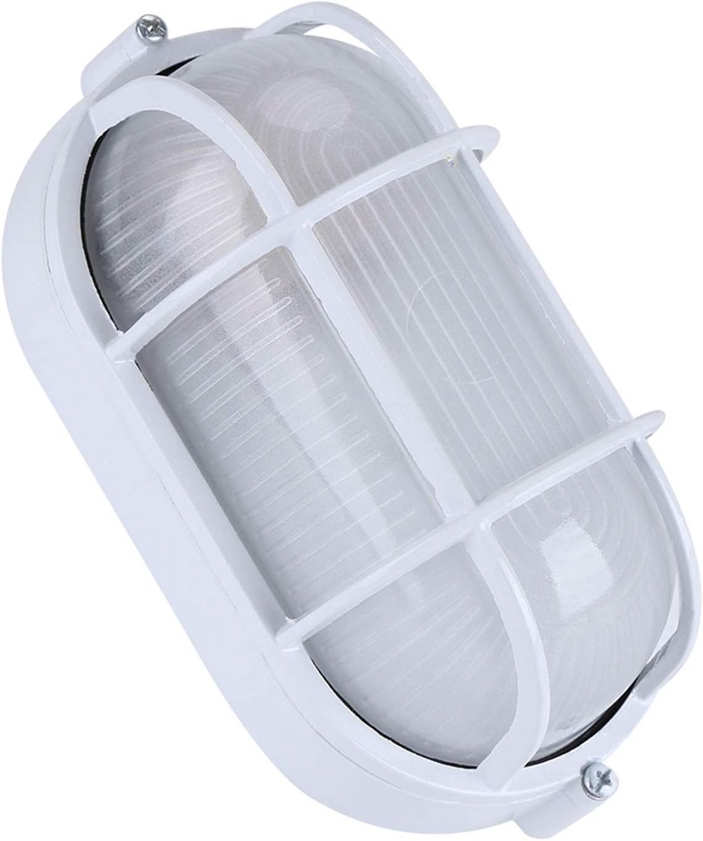 SnelShoppen - Sauna Lamp 220V 60W, Stoomdichte en Explosieveilige Verlichting voor Sauna, Stoomkamer, Massage Ruimte - Klassiek Design, Rond/Ovaal