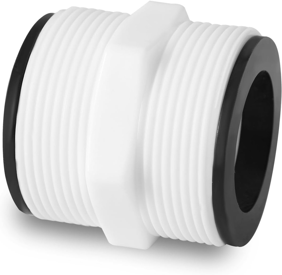 SnelShoppen - Poolslang Adapter 1.5" - Slangverdeler Met Afdichtringen - Geschikt Voor Intex En Coleman Grondzwembaden - Hoogwaardige Kunststof - Ster