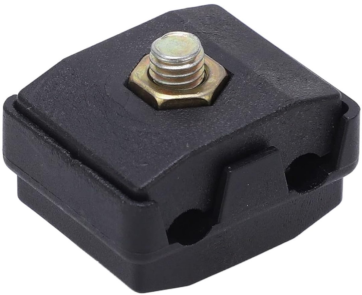 SnelShoppen - T Type Takterminal 10 stuks Draad Splitter Connector 50A 400V 1-6mm² Hoogvermogen Snelle Isolatie Plug-In Klem voor Elektrische Bedradin