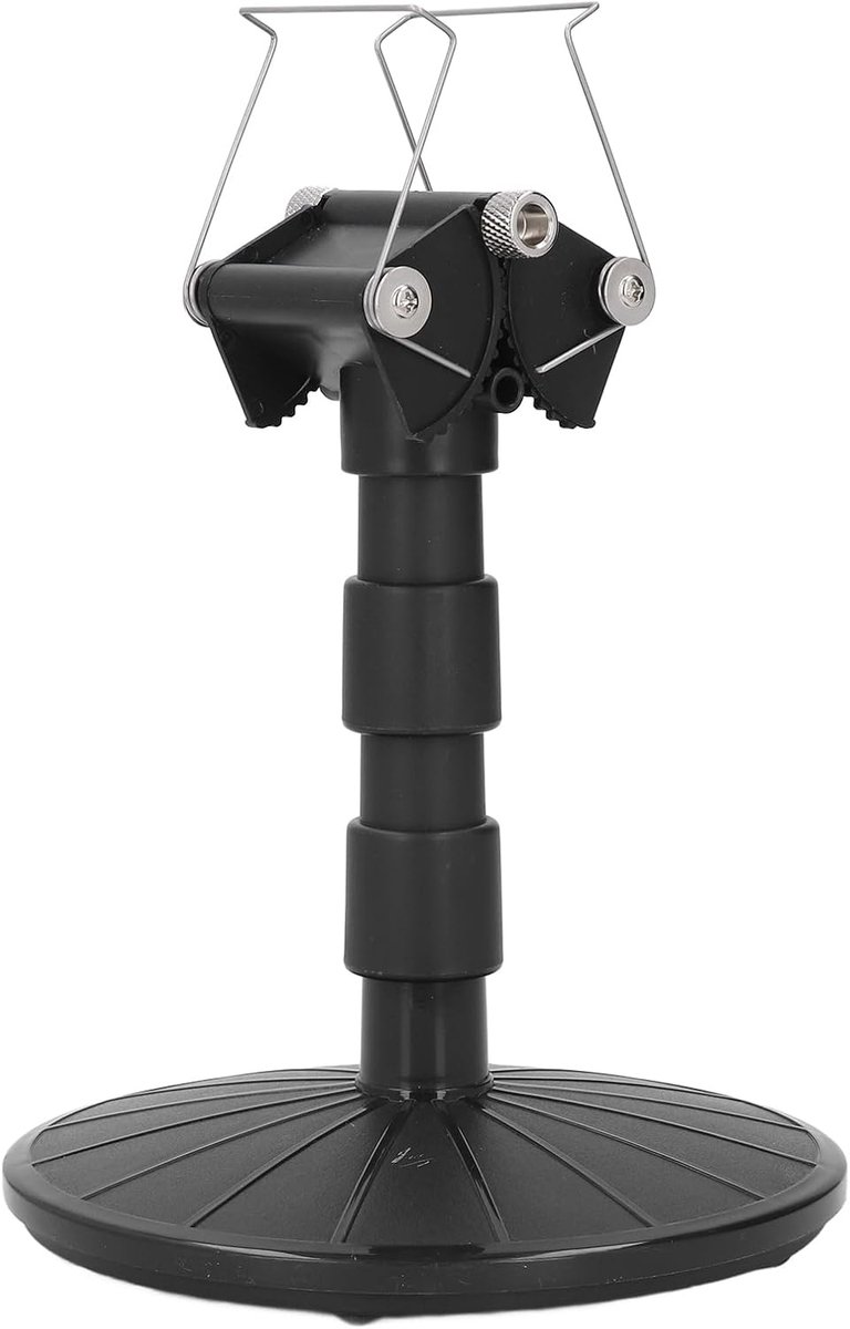 SnelShoppen - Spray Paint Stand, Verstelbare Modelverfstand met Draaitafel, Kleurvast Bevestigingsframe voor Auto Model, Ideaal voor Hobbyisten