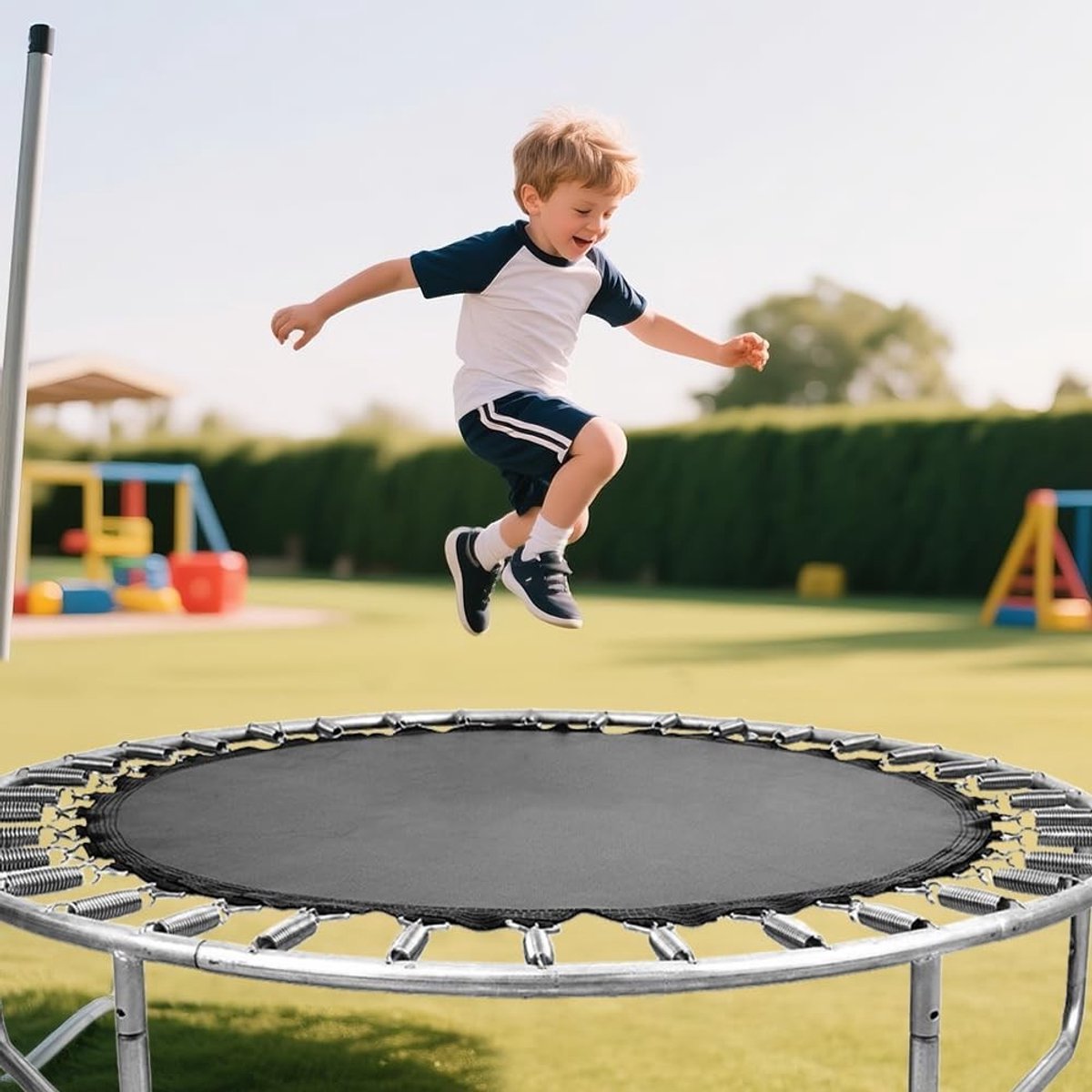Trampolineveer - 140 mm - Gegalvaniseerd Staaldraad - Voor Vervanging van Trampolineveren