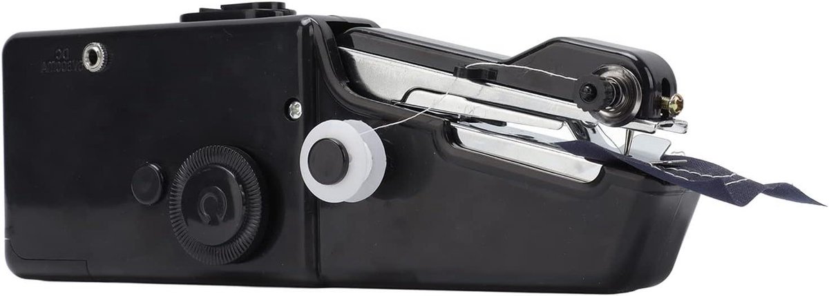 Handnaaimachine - Draagbaar gereedschap - Snel kleding repareren - 23 accessoires meegeleverd - 23x9x5 cm - Zwart