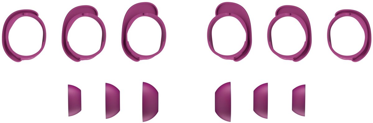 Bose - QuietComfort Earbuds - Draadloze Noise Cancelling Oordopjes - Rosewood Mauve thumbnail 5
