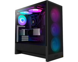 Zonbird NZXT H5 Flow Zwart – Intel i5-12400F – Nvidia RTX 5060 – 16 GB geheugen – 480 GB SSD – Windows 11 Pro