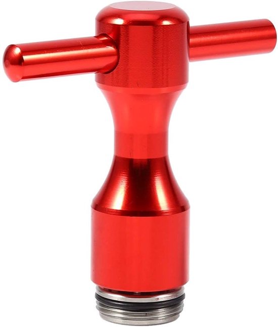 SnelShoppen - 2 Stuks Rode Putter Gewichten + Wrench Tool voor Putters, Aluminium Legering, Tungsten Staal, Geschikt voor Scotty Cameron van Snelshoppen — afbeelding 2