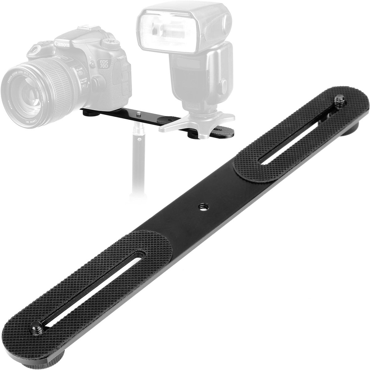 SnelShoppen - 7" Magische Arm Articulerende Frictie Arm met Hot Shoe Bevestigingen en 1/4 Schroef voor DSLR Camera, LCD Monitor, DV Monitor, LED Lampe