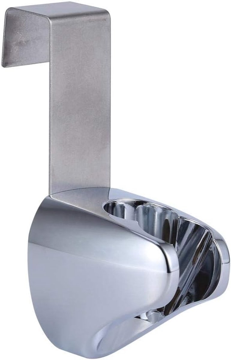 SnelShoppen - Handdouche Houder RVS Wandgemonteerd Met Twee Posities - Hoogwaardige Handdouche Beugel Voor Toilet Bidet Sprayer - Duurzaam en Makkelij
