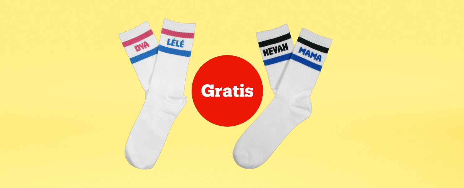 Gratis K3 OG sokken bij