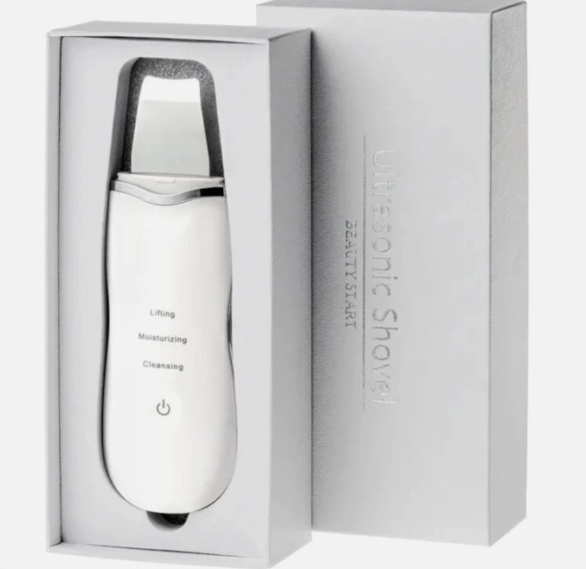 Ultrasone Ion Scrubber 3 in 1 gezichtsreiniger