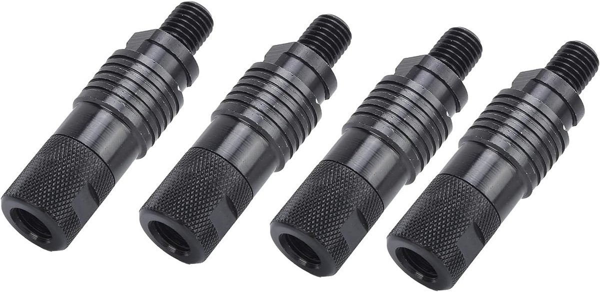 SnelShoppen - 4Stuks Vis Quick Release Connector voor Karper Vissen, Alarmsysteem en Hengel Pod Bank Sticks Accessoire, Metalen Vervangingen