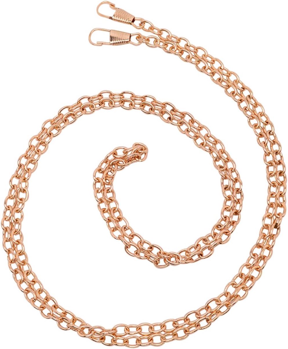 SnelShoppen - 10 Stuks Handtas Straps 120cm Licht Goud IJzeren Schouderbanden Vervangend voor Crossbody Tas, Clutch, Hoogwaardige Kwaliteit