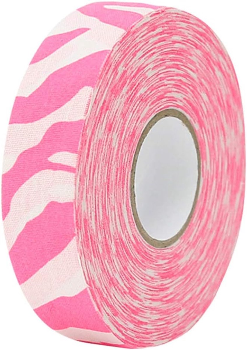 SnelShoppen - Hockey Tape 2.5cm x 25m - Beschermende Tape Voor IJshockey & Rollerhockey Sticks, Handgrepen, Sterke Hechting, Imitatie Katoen, Blauw
