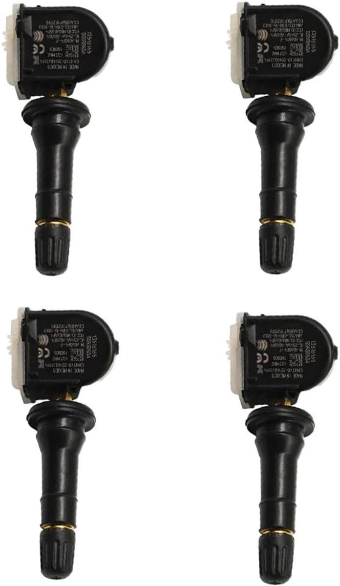 Bandenspanningssensoren Vervanging - TPMS Sensor - Veilig Rijden - Hittebestendig Corrosiebestendig - 10 x 9 x 6 cm - Zwart